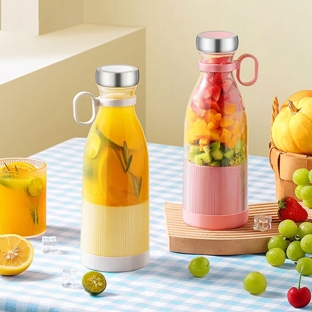 Mini Portable Blender Electric Fruit Juicer Mixers/Extractors I Marketed by ELNAZ lifiestyle