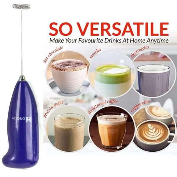 Electric Mini Handheld Coffee Beater (cell Operated)