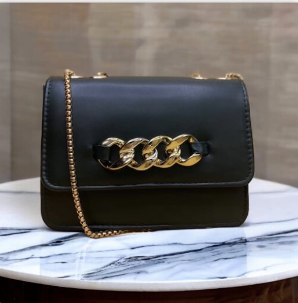 Hand Bags For Girls With Stylish Long Chain / Ladies Cross Body Bags